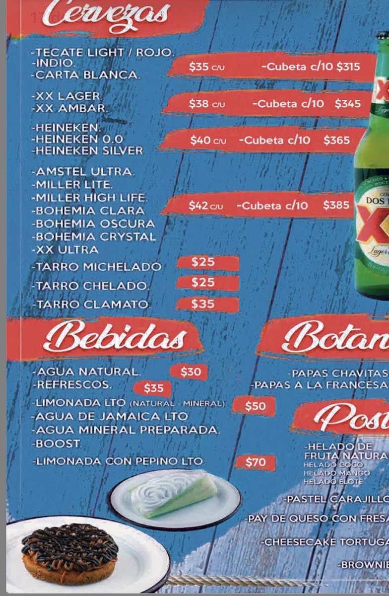 Chavitas Menu - Image 2