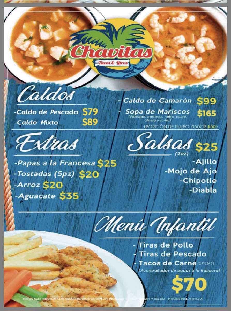 Chavitas Menu - Image 3